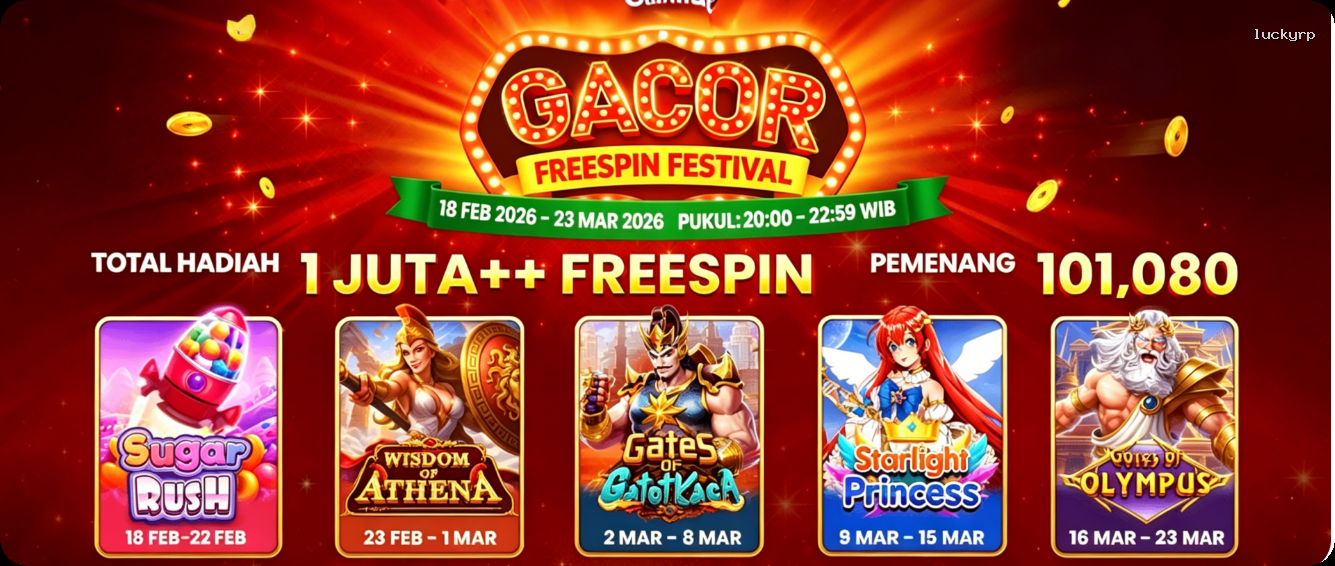 Login luckyrp Sekarang Bonus Melimpah